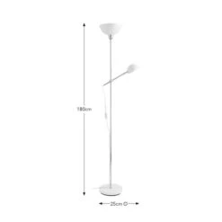 Axelle Metal Floor Lamp -Dunelm 30869700 alt08