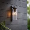 Noir Industrial Outdoor Wall Light 2 Noir Industrial Outdoor Wall Light -Dunelm 30869746