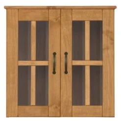 Harlow Wall Cabinet, Oak Effect -Dunelm 30869867 alt01