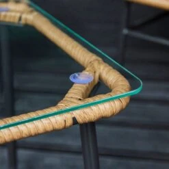 Rattan Rope Bistro Set 15 Rattan Rope Bistro Set -Dunelm 30870017 alt05