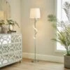 Palais 2 Light Metal Floor Lamp -Dunelm 30870074