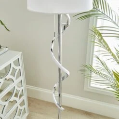 Palais 2 Light Metal Floor Lamp -Dunelm 30870074 alt02