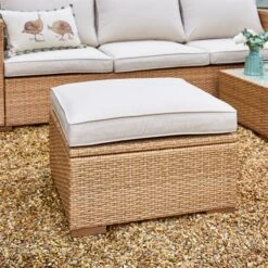 Rattan Sofa Lounger Set 29 Rattan Sofa Lounger Set -Dunelm 30870149 alt08
