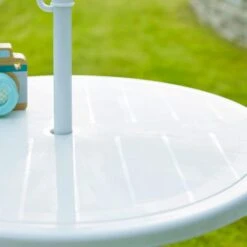 Childrens Blue Striped Patio Set -Dunelm 30870393 alt05