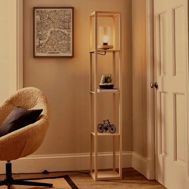 Keates Shelved Floor Lamp 4 Keates Shelved Floor Lamp - Image 2