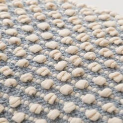 Jersey Bobble Rectangle Cushion 28 Jersey Bobble Rectangle Cushion -Dunelm 30871876 alt01