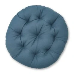 Bistro Cotton Round Seat Pad 17 Bistro Cotton Round Seat Pad -Dunelm 30872244 alt01