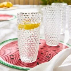 Clear Acrylic Tall Tumbler