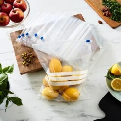 Pack Of 25 Dunelm Zip Lock Bags