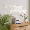 Bad Vibes Neon Sign -Dunelm 30873113