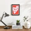 Happy Place Poster -Dunelm 30873298