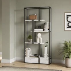 Blaise Tall Shelving Unit -Dunelm 30873850 alt01