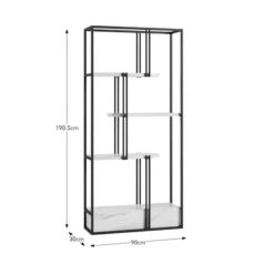 Blaise Tall Shelving Unit -Dunelm 30873850 alt09