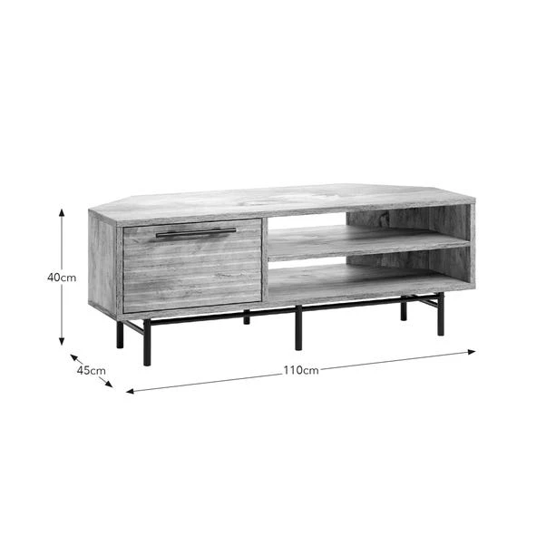 Bryant Wooden Corner TV Stand For TVs Up To 50" 16 Bryant Wooden Corner TV Stand For TVs Up To 50" - Image 14