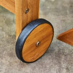 Compact Wooden Folding Dining Set -Dunelm 30877113 alt02