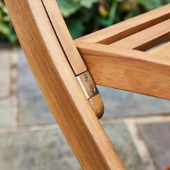 Compact Wooden Folding Dining Set -Dunelm 30877113 alt05