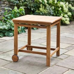 Compact Wooden Folding Dining Set -Dunelm 30877113 alt09