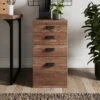 Fulton 4 Drawers Storage Unit, Pine -Dunelm 30878037