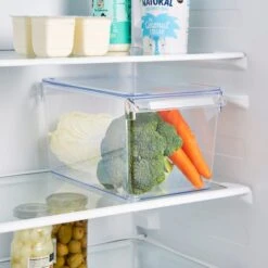 Food Storage Organizer With Lid -Dunelm 30882552