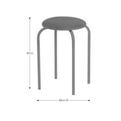 Verity Stacking Stool 39 Verity Stacking Stool -Dunelm 30884043 alt09