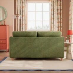 Hattie Slub Faux Linen 2 Seater Sofa -Dunelm 30886232 alt03