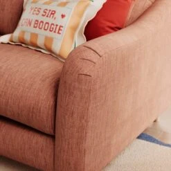 Hattie Slub Faux Linen 2 Seater Sofa -Dunelm 30886239 alt05