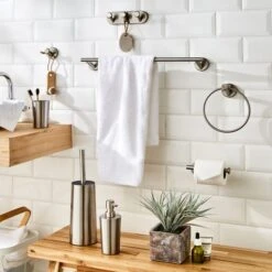 Lincoln Set Of 3 Hooks -Dunelm 30890766 alt09