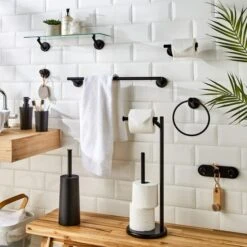 Lincoln Set Of 3 Hooks -Dunelm 30890786 alt09