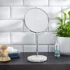 Terrazzo Natural Pedestal Mirror -Dunelm 30890966
