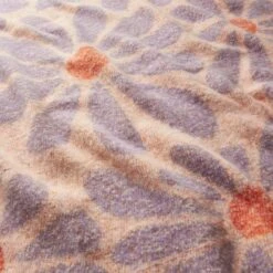 Retro Flower Mohair Throw 130cm X 180cm 19 Retro Flower Mohair Throw 130cm X 180cm -Dunelm 30891365 alt02