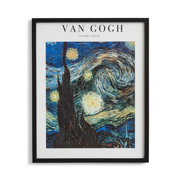 Starry Night By Van Gogh Framed Print 8 Starry Night By Van Gogh Framed Print - Image 6
