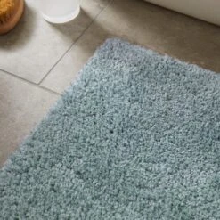 Ultimate 100% Recycled Polyester Anti Bacterial Bath Mat -Dunelm 30892307 alt01