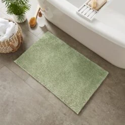 Ultimate 100% Recycled Polyester Anti Bacterial Bath Mat -Dunelm 30892308