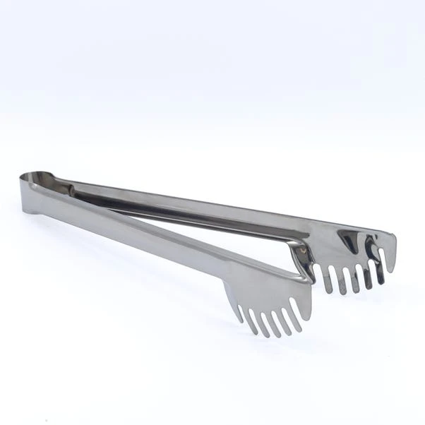 World Foods Stainless Steel Pasta Tongs 6 World Foods Stainless Steel Pasta Tongs - Image 4