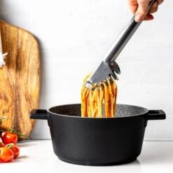 World Foods Stainless Steel Pasta Tongs 13 World Foods Stainless Steel Pasta Tongs -Dunelm 30893502 alt04