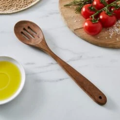 Wooden Slotted Spoon