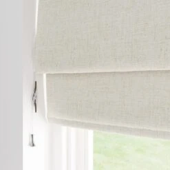 Belton Linen Natural Roman Blind -Dunelm 30893890 alt04