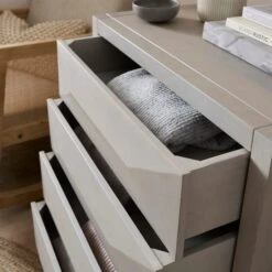 Watkins Grey Wash 4 Drawer Chest, Mango Wood -Dunelm 30894113 alt02