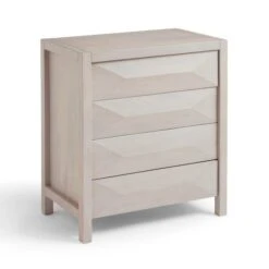 Watkins Grey Wash 4 Drawer Chest, Mango Wood -Dunelm 30894113 alt05