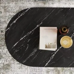 Cinzia Real Marble Coffee Table -Dunelm 30894660 alt02