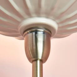 Maya Scallop Touch Dimmable Floor Lamp 13 Maya Scallop Touch Dimmable Floor Lamp -Dunelm 30894898 alt03