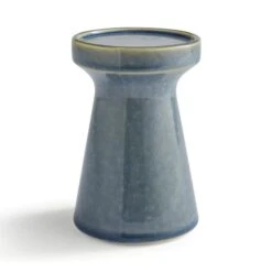 Reactive Glaze Ceramic Pillar Candle Holder -Dunelm 30896017 alt03