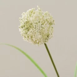 Artificial White Allium Stem -Dunelm 30897536 alt03