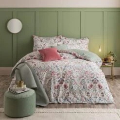 Majestic Birds Duvet Cover & Pillowcase Set -Dunelm 30897948