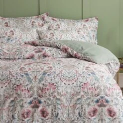 Majestic Birds Duvet Cover & Pillowcase Set -Dunelm 30897948 alt02