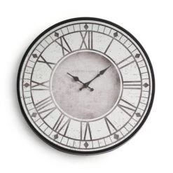 Bates Mirrored Face Wall Clock -Dunelm 30898123 alt02