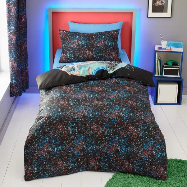 Football Graphic Boys Single Duvet Cover And Pillowcase Set 5 Football Graphic Boys Single Duvet Cover And Pillowcase Set - Image 3