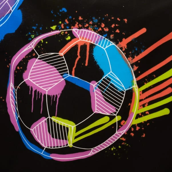 Football Graphic Girl Single Duvet Cover And Pillowcase Set 8 Football Graphic Girl Single Duvet Cover And Pillowcase Set - Image 6