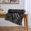 Luxe Checkerboard Throw 130x180cm -Dunelm 30898328