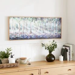 Sunbeam Meadow Framed Canvas